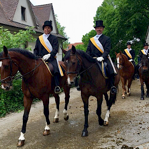 2018-05 Teilnahme am Blutritt in Ravensburg