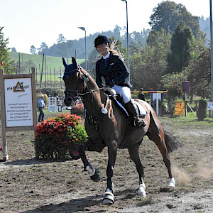 Franziska Fürst auf Chico (in Tettnang)
