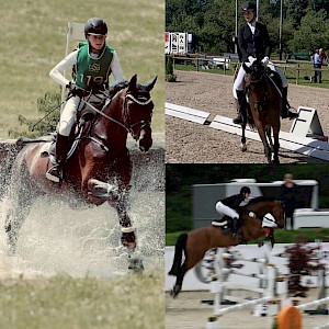 Vereinsmitglieder hoch erfolgreich