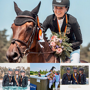 Luhmühlen, Junge Reiter: Deutsche Jugendmeisterschaft in der Vielseitigkeit - Carla Hanser und ihre Castagnola holen Bronze!