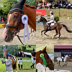 Ailinger Amazonen fest im Sattel: Grill oder Dusche mit Dampfbad-Feeling? Egal...