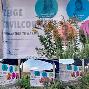 Zeig Zivilcourage! - wir sind dabei … ganz klar!