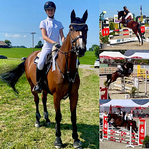 Sonnenscheinerfolge unserer Springamazonen in Bad Wurzach