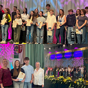 Frühlingssonnenschein verleiht Sportlerehrung in Ettenkirch glanzvolle Stimmung!