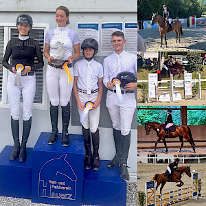 Herbst erfolgreich eingeläutet - Silber & Gold - Spring-Platzierungen in Singen&Hauerz!